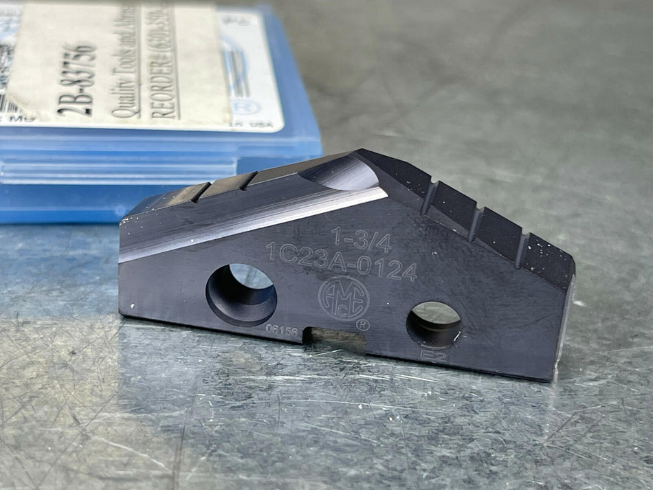 AMEC 1-3/4" Carbide Spade Drill Insert #3 T-A C2 TiAlN 1C23A-0124