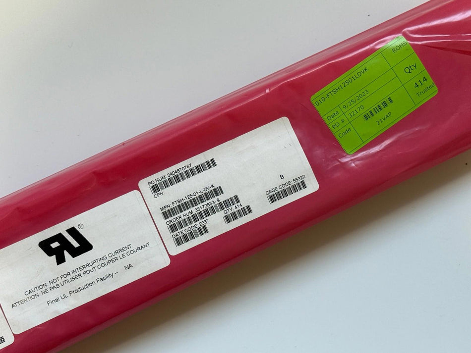 Samtec FTSH-125-01-L-DV-K Header Connector Male Pin 50POS (Qty 414)