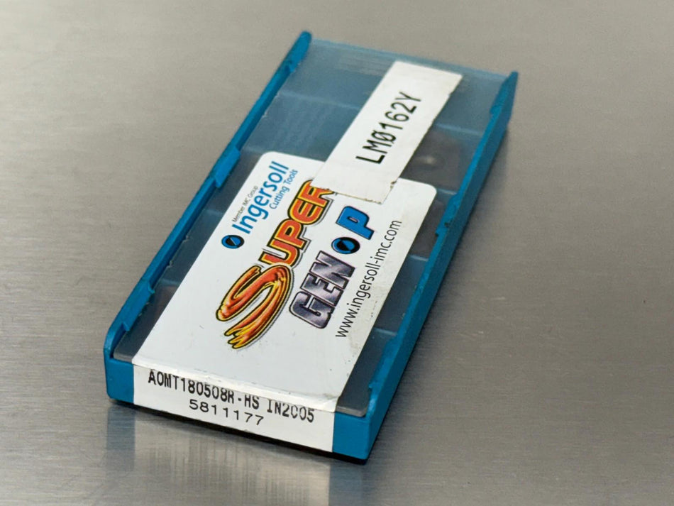 Ingersoll AOMT180508R-HS IN2005 Carbide Insert Grooving 5811177 (Pack of 7)