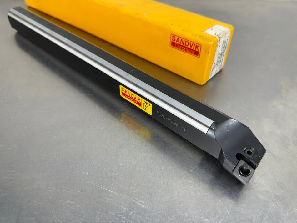 Sandvik S32U-PCLNL 12 Indexable Boring Bar 32mm CoroTurn CNMG Insert