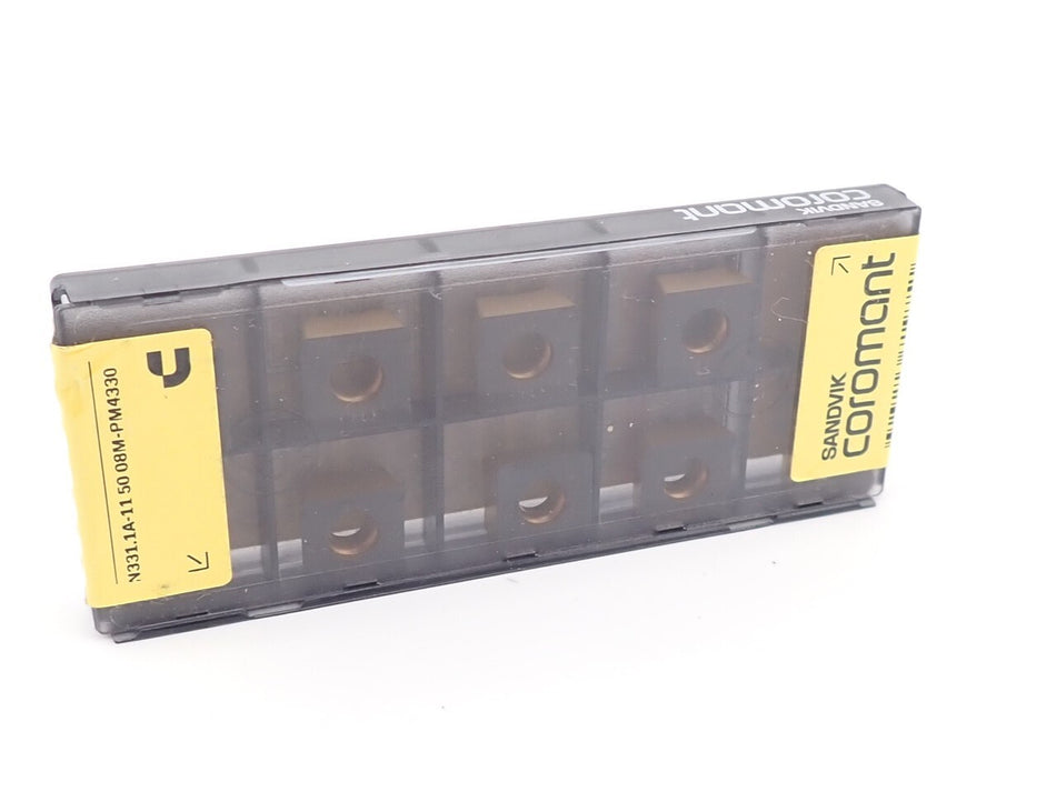 Sandvik N331.1A-11 50 08M-PM 4330 Carbide Insert (Pack of 10)