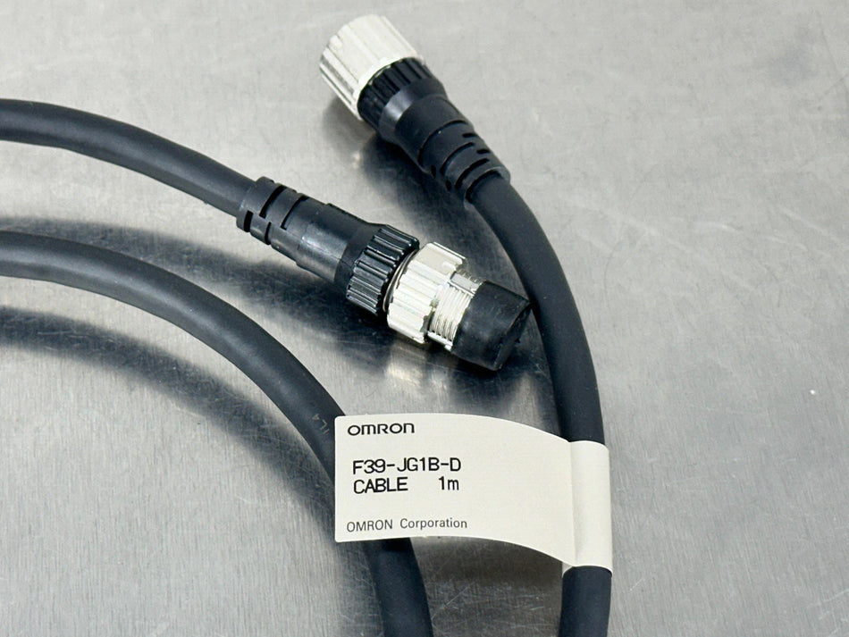 Omron F39-JG1B-D Sensor Cable M12 Cordset 8 Pin 1M