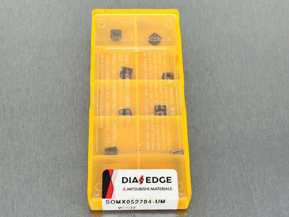 Mitsubishi SOMX052704-UM VP15TF Carbide Insert (Pack of 10)