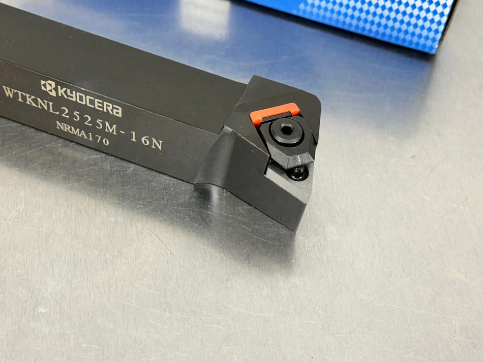 Kyocera WTKNL2525M16N Indexable Lathe Tool Holder 25mm