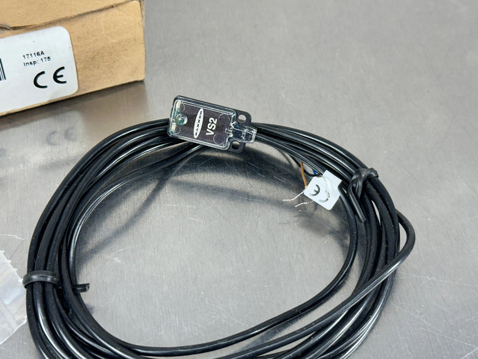 Banner VS2RP5R 55405 Photoelctric Sensor Ultra Thin Miniature