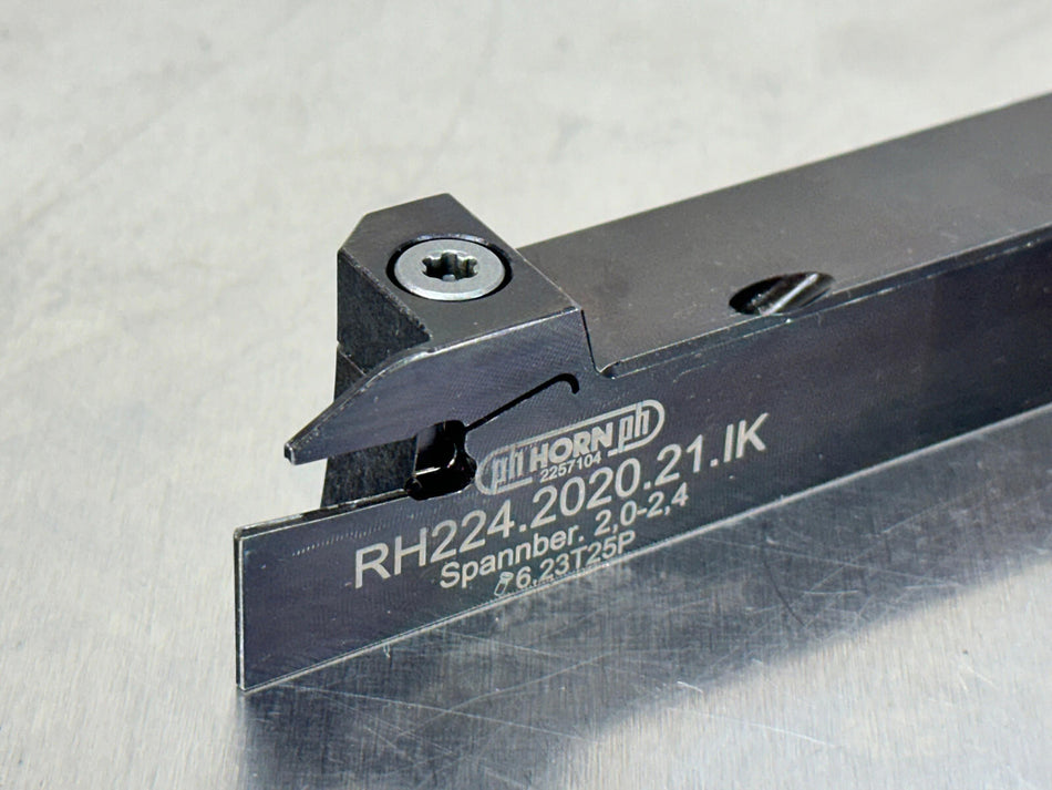 PH Horn RH224.2020.21.IK Indexable Tool Holder Grooving, Turning Coolant Spray