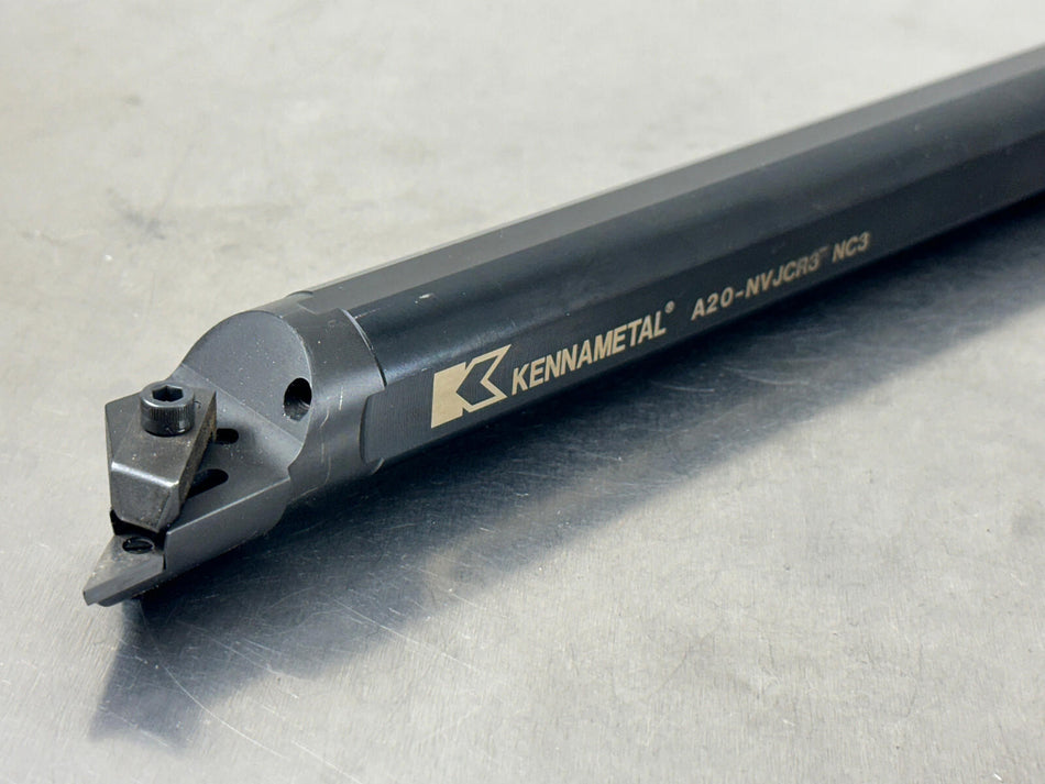 Kennametal A20-NVJCR3 Indexable Boring Bar 1.25" Top Notch 1150802