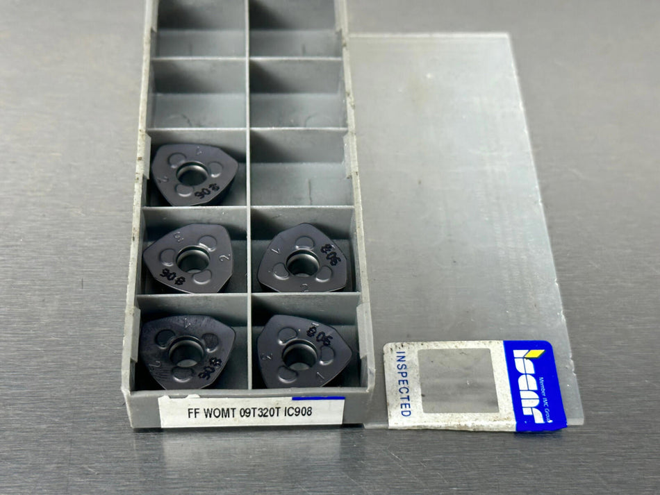 Iscar FF WOMT 09T320T IC908 Carbide Insert (Pack of 5)