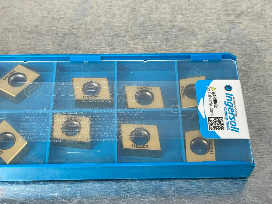 Ingersoll DCM 324R01 IN2505 Carbide Insert 5823263 (Pack of 10)