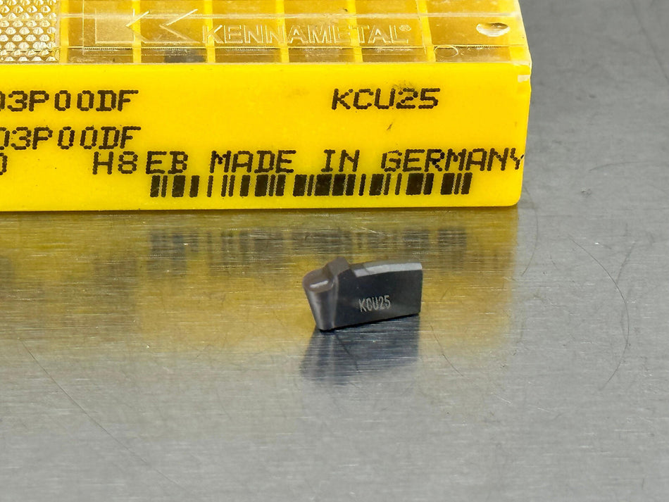 Kennametal A3R0300M03P00DF KCU25 Carbide Insert (Pack of 9)