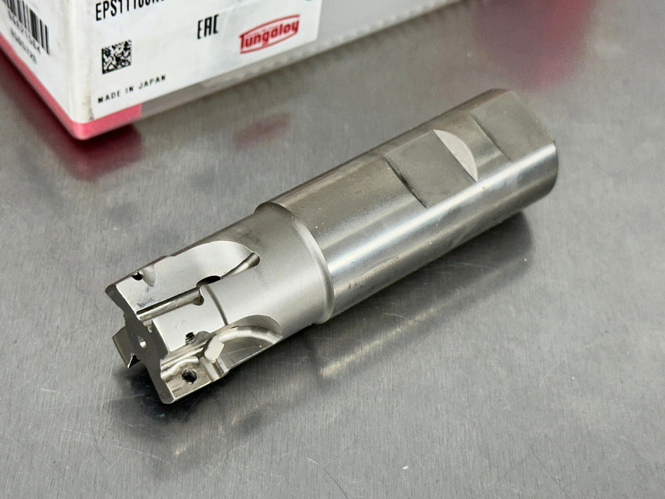 Tungaloy 1" Indexable End Mill Square Should EPS11100RSBU, 6821584