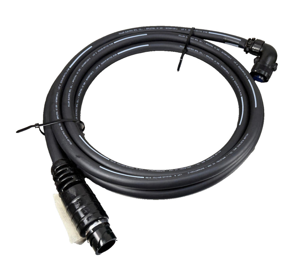 Miller 281554015 Auto Continuum 90 Degree Cable 15Ft Extension Welding