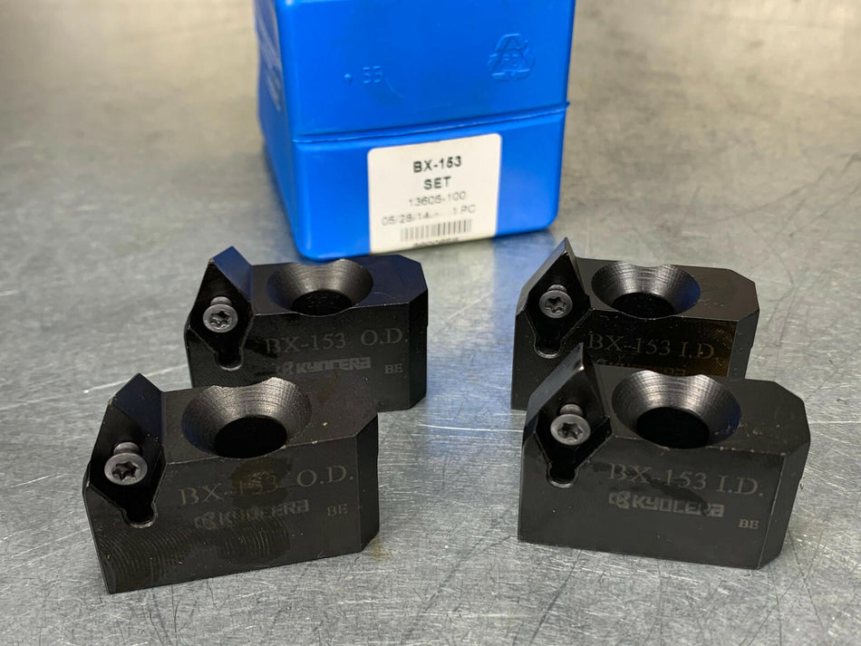 Kyocera BX 153 SET API Ring Groover Indexable Milling Cartridge Set 8600656