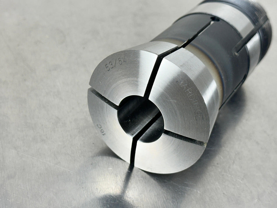 Hardinge 16C Collet 53/64" Round Internal Thread