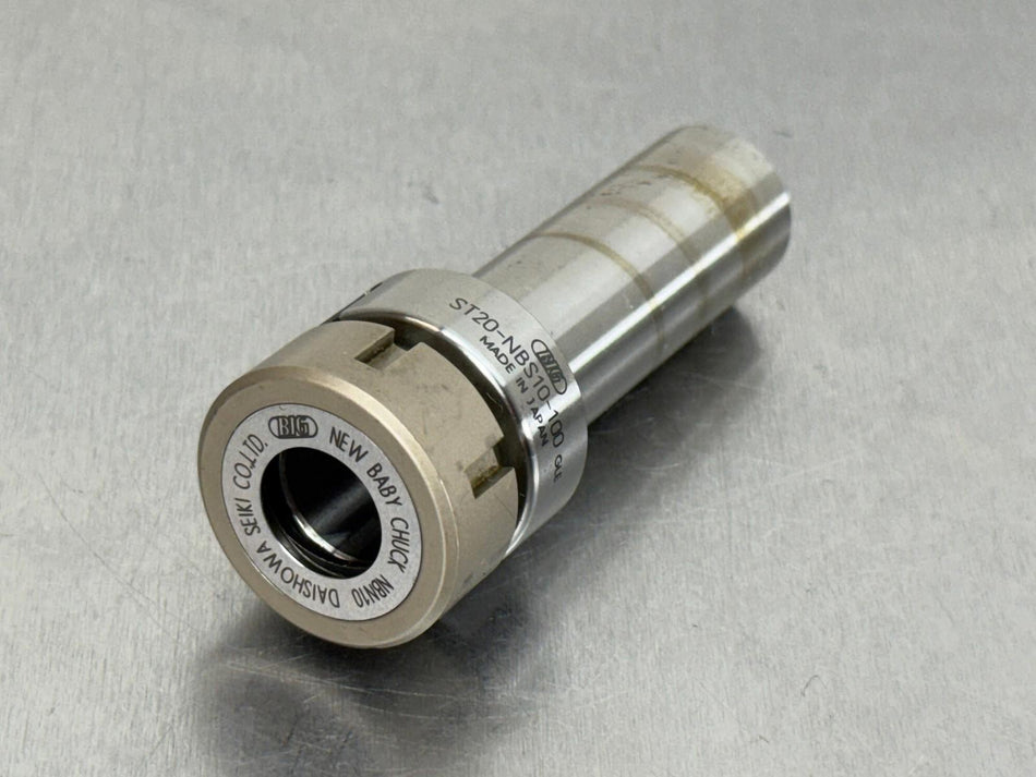 Big Daishowa New Baby Collet Chuck NBC10 Collet ST20-NBS10-100