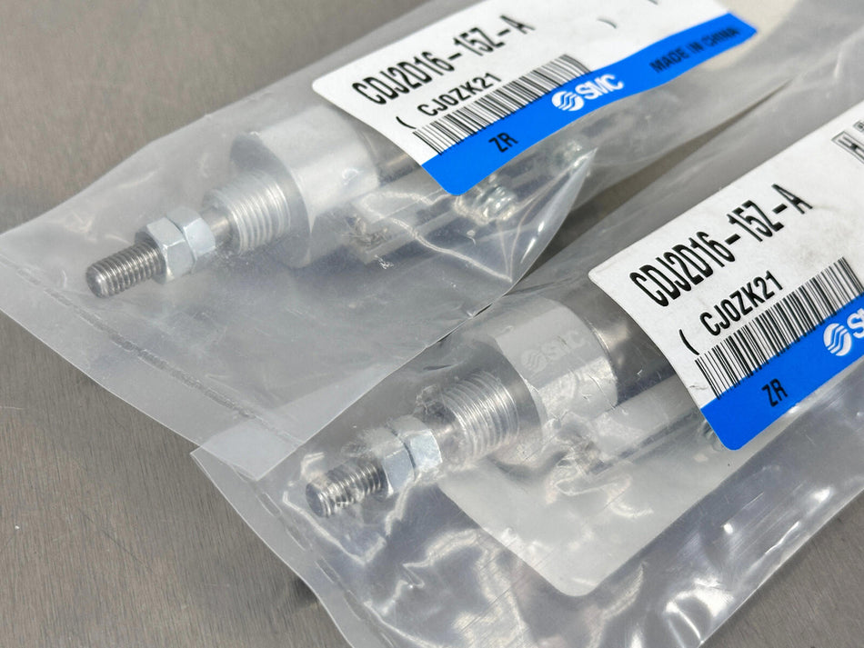 SMC CDJ2D16-15Z-A Round Body Cylinder Cylinder Pneumatic (QTY 2)