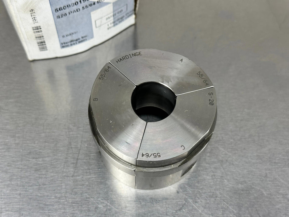 Hardinge S20 55/64" Collet Pad Round Smooth