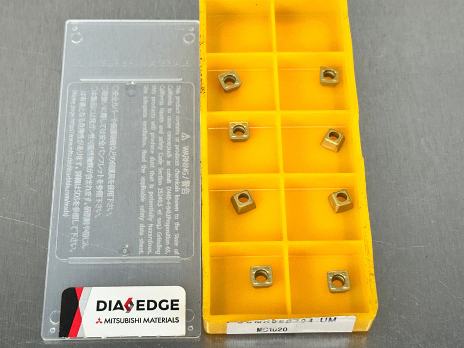 Mitsubishi SOMX052704-UM MC1020 Carbide Insert (Pack of 8)