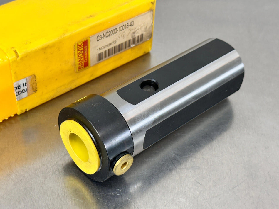 Sandvik C3 Capto to 40mm Cylindrical Shank Clamping Unit Adapter C3-NC2000-10018