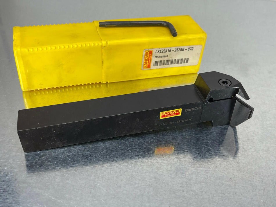 Sandvik LX123J16-2525B-070 Indexable Tool Holder Profiling 25mm x 190mm