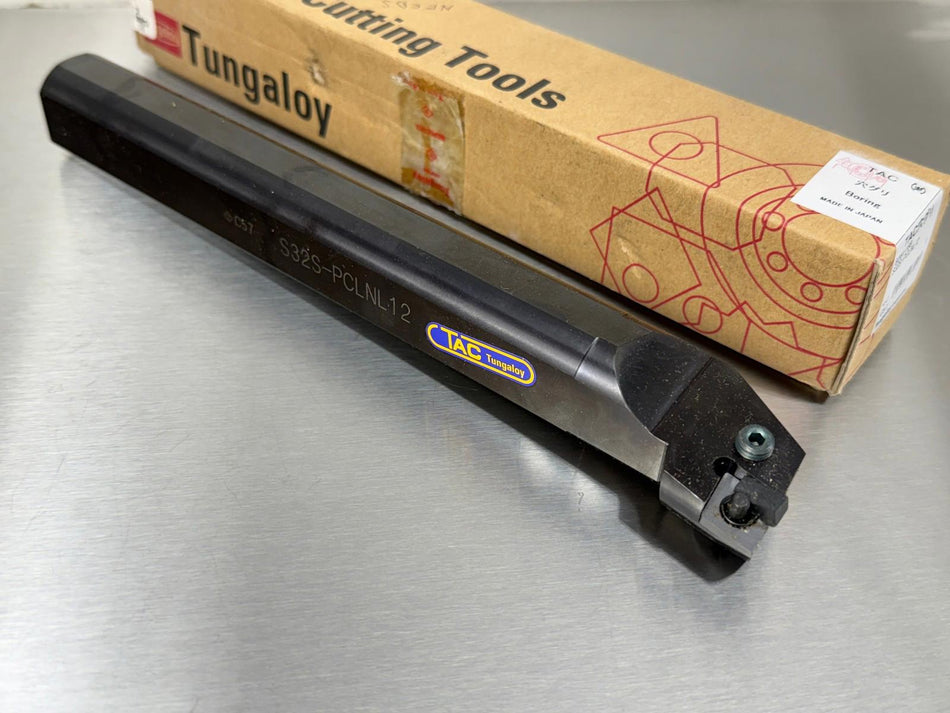 Tungaloy S32S-PCLNL12 Indexable Boring Bar 32mm CNMG Insert