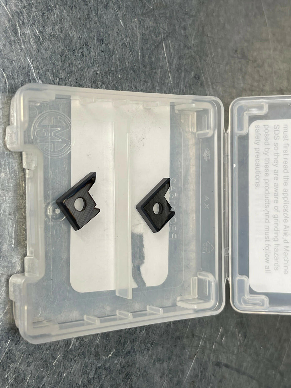 (2) AMEC Port 432 Carbide Insert Port Form Cutter ISO 6149 Allied I6149-06R-C5A