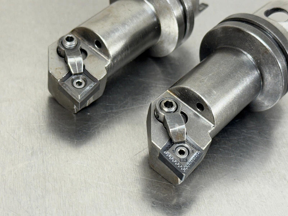 Kennametal KM40 Indexable Turning Boring Bar Head KM40S25EMCLNR4 (Qty. 2)