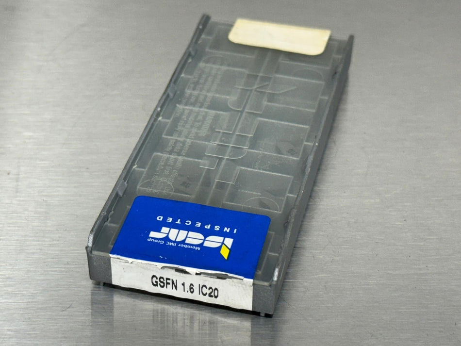 Iscar GSFN 1.6 IC20 Carbide Insert (Pack of 6)