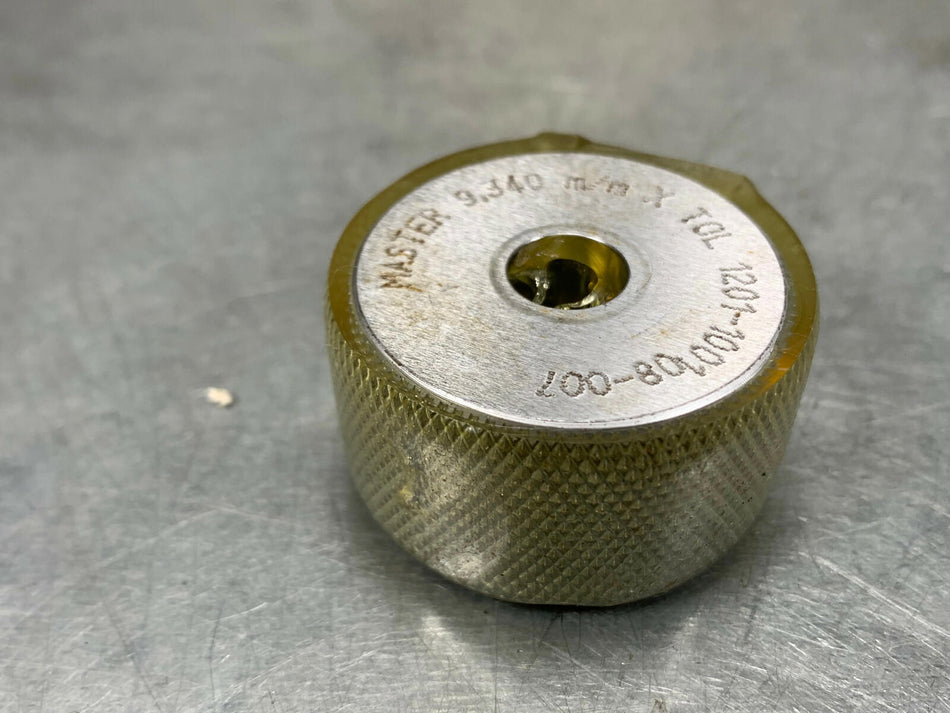 OGI 9.340 mm X Ring Gage Smooth Bore Setting Master