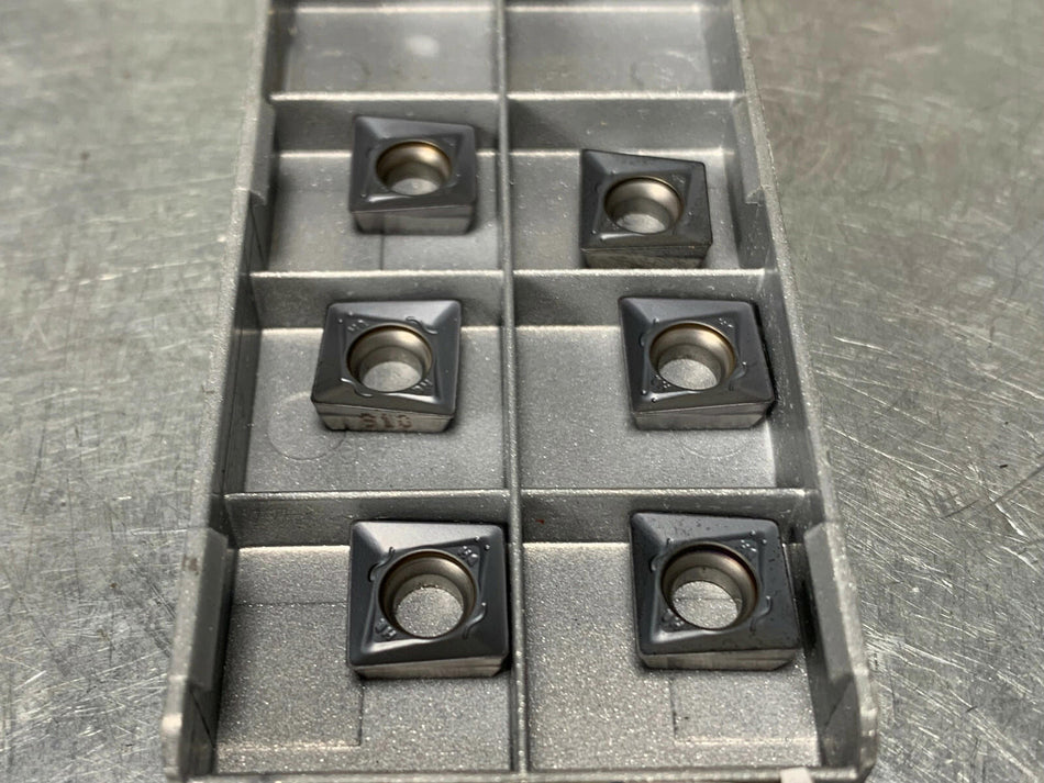 Genuine Iscar XPMT 100408T-HQ IC910 Carbide Insert (Pack of 6)