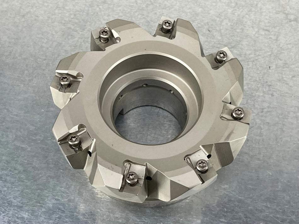 Iscar 4" Indexable Shell Mill Tang4Feed Hi-Feed FFV D4.0-08-1.5-R-VN07, 3346897