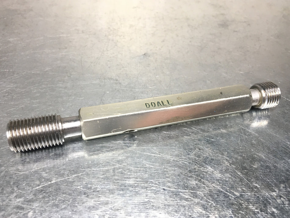 DoALL 1/2-20 NF-3 Thread Plug Gage GO PD .4675 NOGO PD .4701