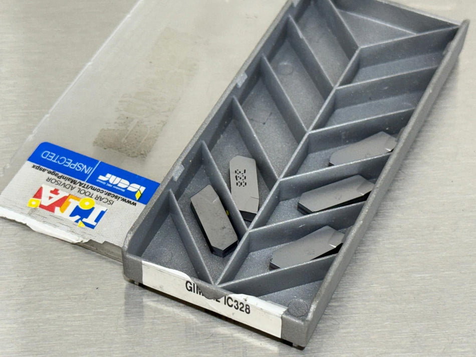Iscar GIM 3.2 IC328 Carbide Insert (Pack of 5)