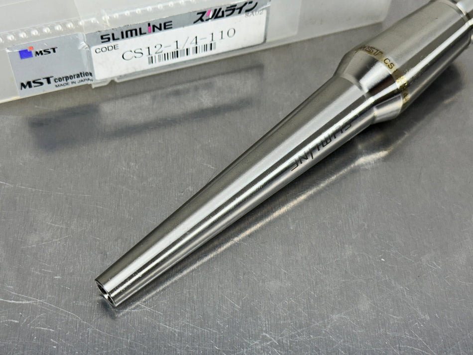 MST Slimline CS12-1/4-110 Shrink Fit Tool Holder 1/4" HyPro MST 9910089