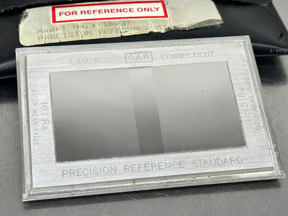 Gar Surface Roughness Standard Diamond Check 16.1 RA , 119.5 RA