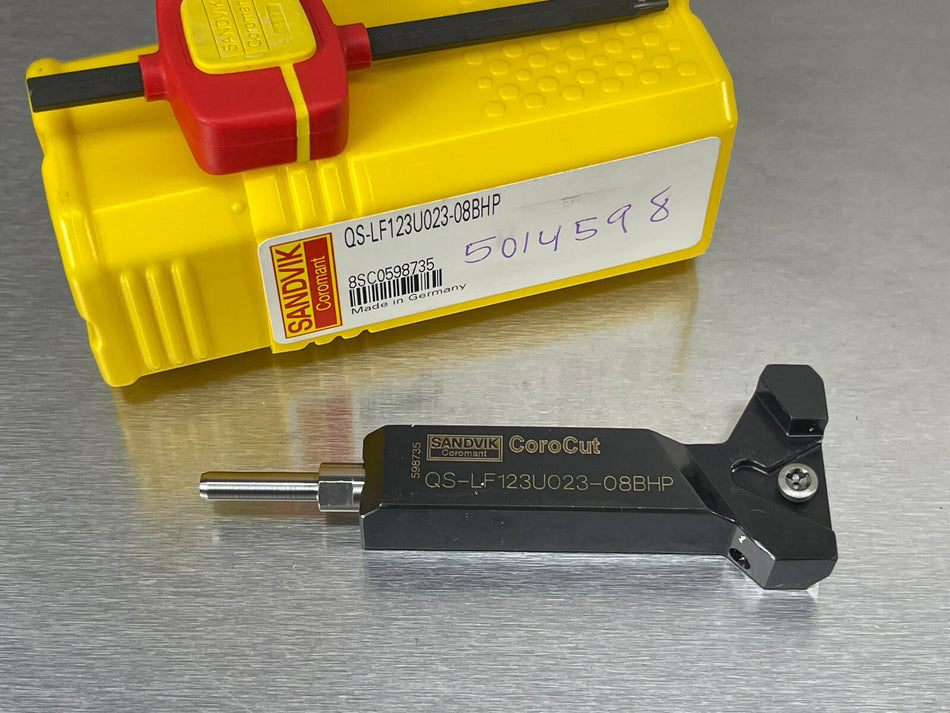 Sandvik CoroCut 3 QS Shank Tool Parting / Grooving QS-LF123U023-08BHP