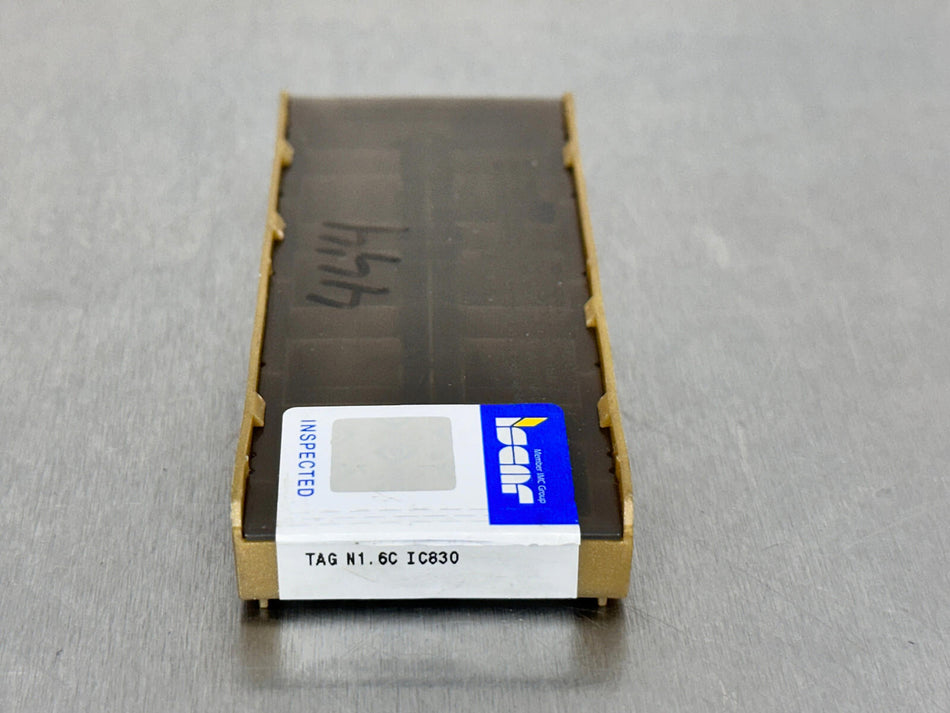 Iscar TAG N1.6C IC830 Carbide Insert 6011462 (Pack of 10)