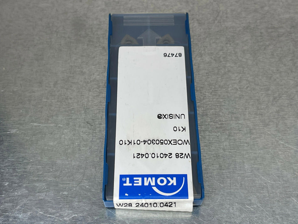 Komet W28 24010.0421 K10 Carbide Insert (Pack of 10)