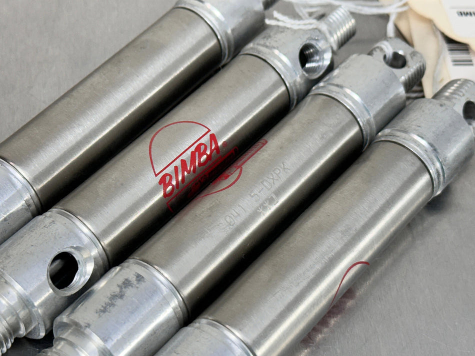 (4) Bimba 041.5-DXPK Pneumatic Cylinder Round Body