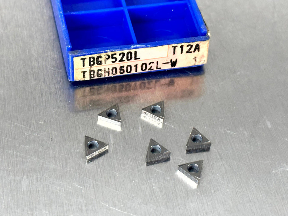 Sumitomo TBGH060102L-W T12A Carbide Insert  (Pack of 6)
