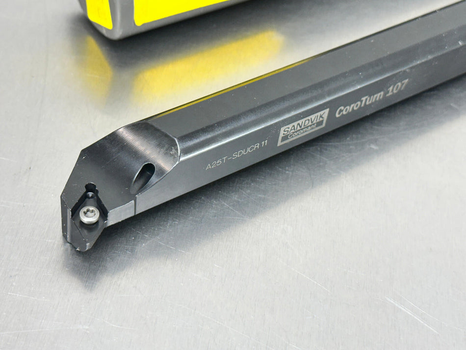 Sandvik A25T-SDUCR11 Indexable Boring Bar CoroTurn 107 DCMT Insert