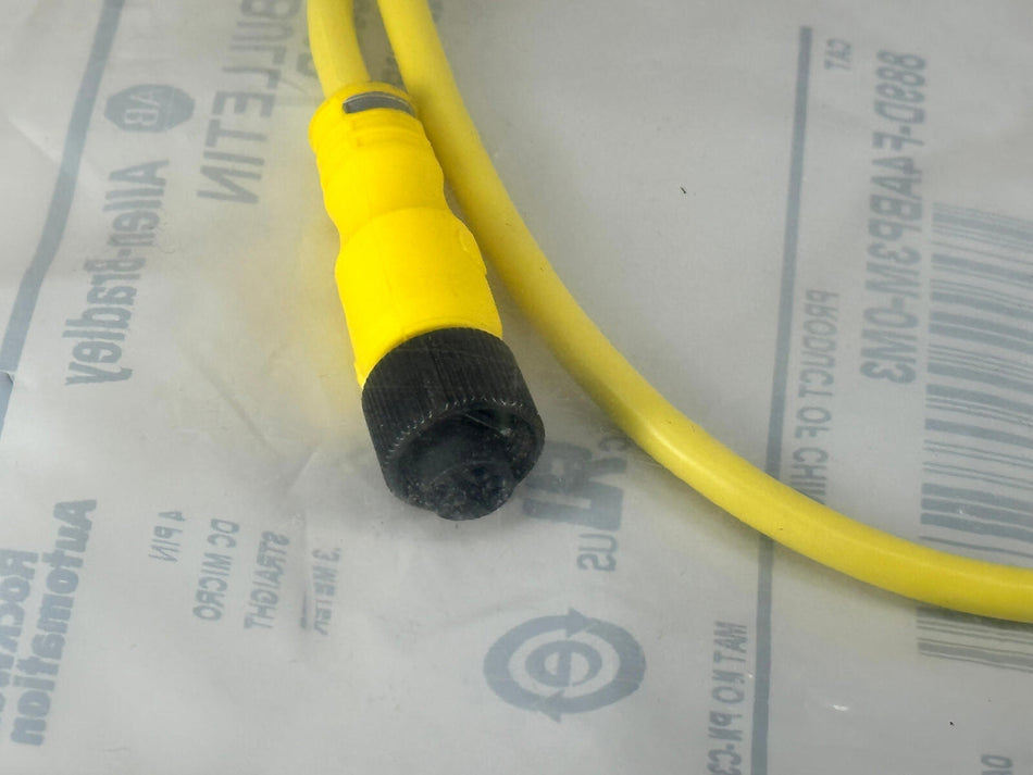 Allen Bradley 889D-F4ABP3M-0M3 Cable Pico Cordset 4-Pin 0.3m