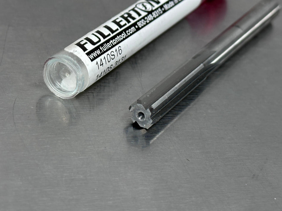 Fullerton .3131" Carbide Reamer Straight 6 Flute 1.125 x 3.25 1410S16