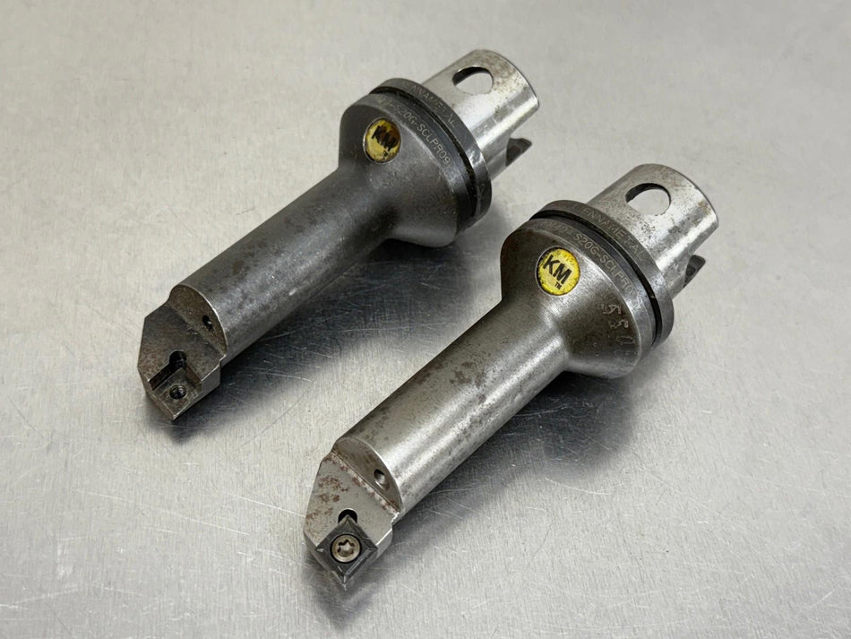 Kennametal KM40 Indexable Turning Boring Bar Head KM40S20GSCLPR09 (Qty. 2)
