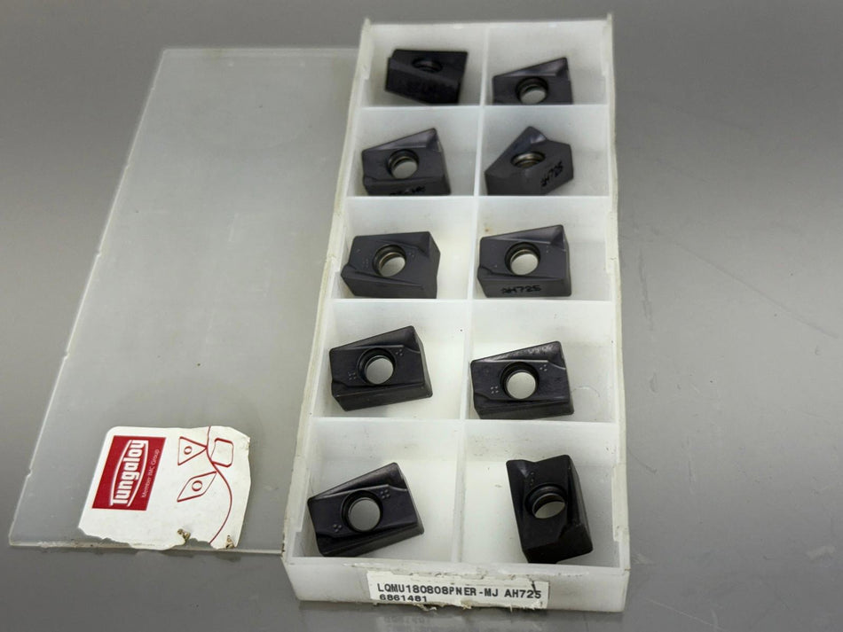 Tungaloy LQMU180808PNER-MJ AH725 Carbide Insert 6861481 (Pack of 10)