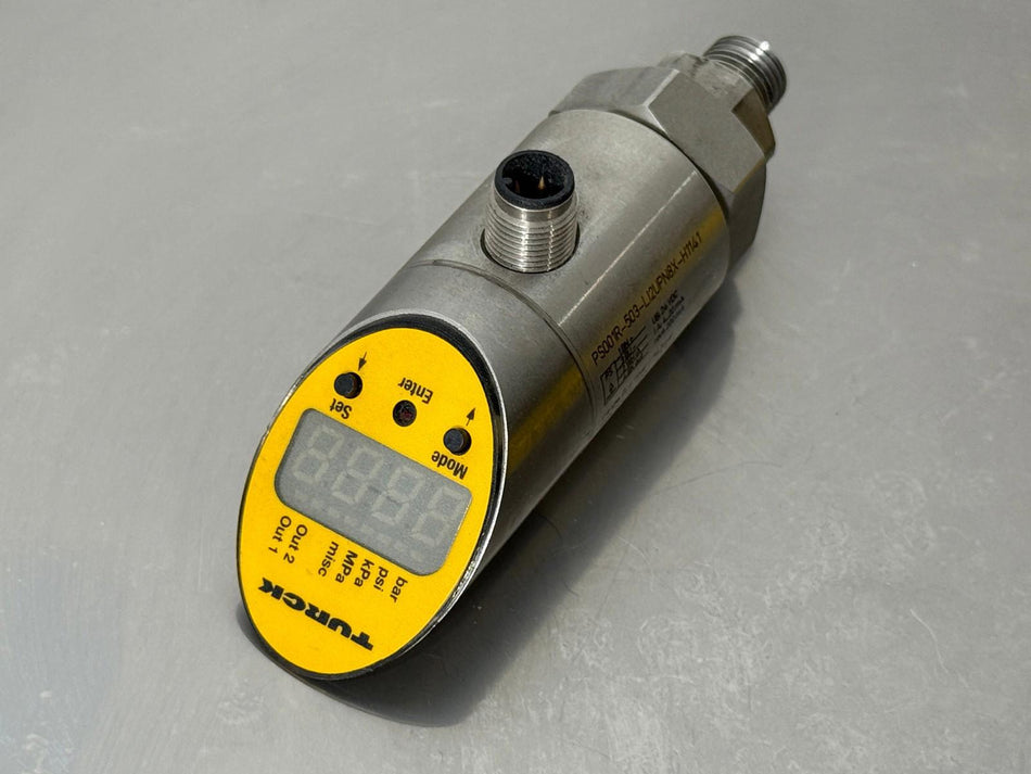 Turck PS001R-503-LI2UPN8X-H1141 Pressure Sensor Transmitter