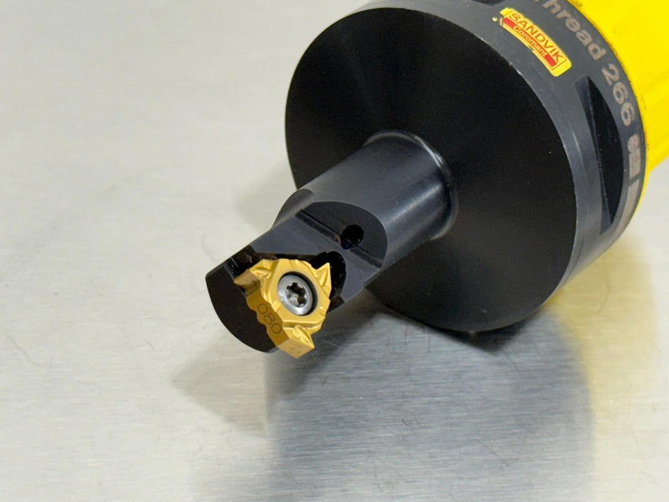 Sandvik C5 Capto Indexable Threading Unit CoroThread Head C5-266RKF-12060-16