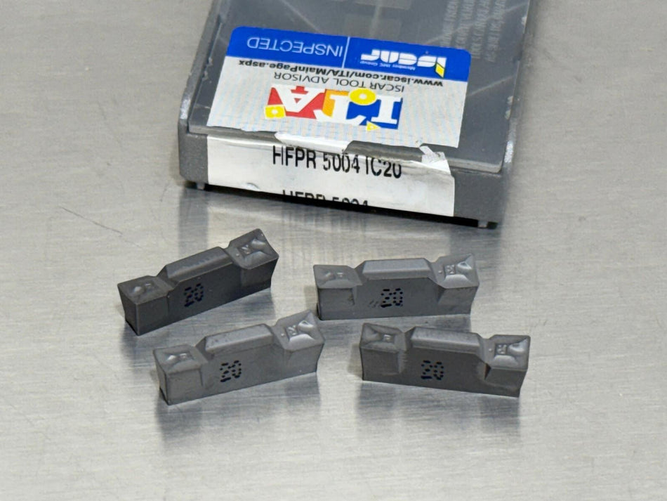 Iscar HFPR 5004 IC20 Carbide Insert 6200044 (Pack of 4)