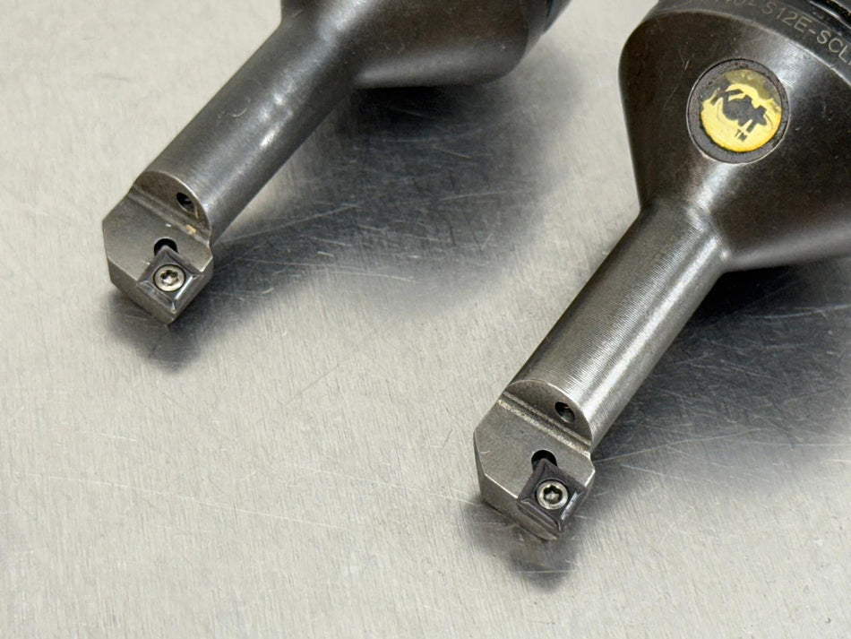 Kennametal KM40 Indexable Turning Boring Bar Head KM40S12ESCLPR06 (Qty. 2)