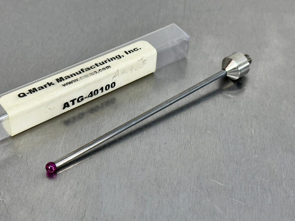 Q-Mark M5 Stylus Carbide Stem 4mm Ruby Ball CMM Probe ATG-40100